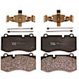 TRH1223 Front Premium Braking Series, Semi-metallic Brake Pad Set