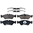 TRH1229 Rear Premium Braking Series Semi-metallic Brake Pad Set