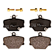 TRH1252 Front Premium Braking Series Semi-metallic Brake Pad Set