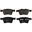 TRH1272 Front Premium Braking Series Semi-metallic Brake Pad Set