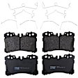 TRH1282 Front Premium Braking Series Semi-metallic Brake Pad Set