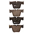TRH1289 Front Premium Braking Series Semi-metallic Brake Pad Set