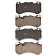 TRH1291 Front Premium Braking Series Semi-metallic Brake Pad Set