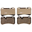 TRH1292 Rear Premium Braking Series Semi-metallic Brake Pad Set