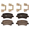 TRH1307 Rear Premium Braking Series Semi-metallic Brake Pad Set