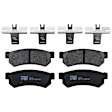 TRH1315 Rear Premium Braking Series Semi-metallic Brake Pad Set