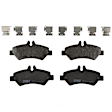 TRH1317 Rear Premium Braking Series Semi-metallic Brake Pad Set