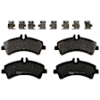 TRH1318 Rear Premium Braking Series Semi-metallic Brake Pad Set