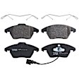 TRH1319 Front Premium Braking Series Semi-metallic Brake Pad Set
