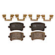 TRH1348 Rear Premium Braking Series Semi-metallic Brake Pad Set