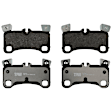 TRH1350 Rear Premium Braking Series Semi-metallic Brake Pad Set