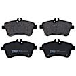 TRH1357 Front Premium Braking Series Semi-metallic Brake Pad Set