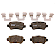 TRH1362 Rear Premium Braking Series Semi-metallic Brake Pad Set