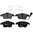 TRH1375ES Front Premium Braking Series Semi-metallic Brake Pad Set