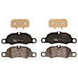 TRH1389 Front Premium Braking Series Semi-metallic Brake Pad Set