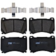 TRH1396 Front Premium Braking Series Semi-metallic Brake Pad Set