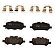TRH1402 Rear Premium Braking Series Semi-metallic Brake Pad Set