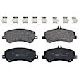 TRH1406 Front Premium Braking Series Semi-metallic Brake Pad Set