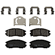 TRH1408 Front Premium Braking Series Semi-metallic Brake Pad Set