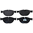 TRH1409 Front Premium Braking Series Semi-metallic Brake Pad Set
