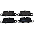 TRH1417 Rear Premium Braking Series Semi-metallic Brake Pad Set