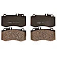 TRH1420 Front Premium Braking Series Semi-metallic Brake Pad Set