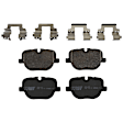 TRH1427 Rear Premium Braking Series Semi-metallic Brake Pad Set