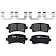 TRH1430 Rear Premium Braking Series Semi-metallic Brake Pad Set
