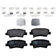 TRH1445 Rear Premium Braking Series Semi-metallic Brake Pad Set