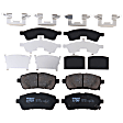 TRH1454A Front Premium Braking Series Semi-metallic Brake Pad Set