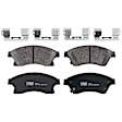 TRH1522 Front Premium Braking Series Semi-metallic Brake Pad Set