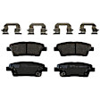 TRH1551 Rear Premium Braking Series Semi-metallic Brake Pad Set