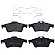 TRH1564 Rear Premium Braking Series Semi-metallic Brake Pad Set