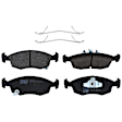 TRH1568 Front Premium Braking Series Semi-metallic Brake Pad Set