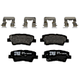 TRH1594 Rear Premium Braking Series Semi-metallic Brake Pad Set
