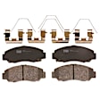 TRH1608 Front Premium Braking Series Semi-metallic Brake Pad Set