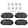 TRH1628 Front Premium Braking Series Semi-metallic Brake Pad Set