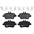 TRH1646 Rear Premium Braking Series Semi-metallic Brake Pad Set