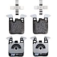 TRH1656 Rear Premium Braking Series Semi-metallic Brake Pad Set
