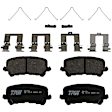 TRH1724 Rear Premium Braking Series Semi-metallic Brake Pad Set