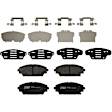 TRH1728 Front Premium Braking Series Semi-metallic Brake Pad Set