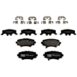 TRH1729 Rear Premium Braking Series Semi-metallic Brake Pad Set