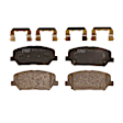 TRH1735 Front Premium Braking Series Semi-metallic Brake Pad Set