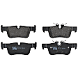 TRH1762 Rear Premium Braking Series Semi-metallic Brake Pad Set
