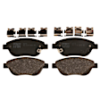 TRH1778 Front Premium Braking Series Semi-metallic Brake Pad Set