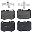 TRH1796 Front Premium Braking Series Semi-metallic Brake Pad Set
