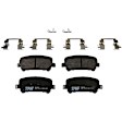 TRH1806 Rear Premium Braking Series Semi-metallic Brake Pad Set
