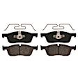 TRH1838 Front Premium Braking Series Semi-metallic Brake Pad Set