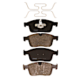 TRH1866 Front Premium Braking Series Semi-metallic Brake Pad Set