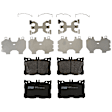 TRH1871 Front Premium Braking Series Semi-metallic Brake Pad Set